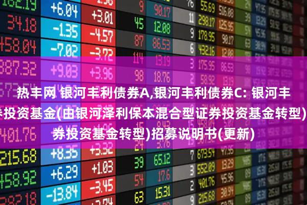 热丰网 银河丰利债券A,银河丰利债券C: 银河丰利纯债债券型证券投资基金(由银河泽利保本混合型证券投资基金转型)招募说明书(更新)